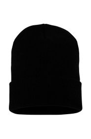 Cuffed Beanie (Color: Black)